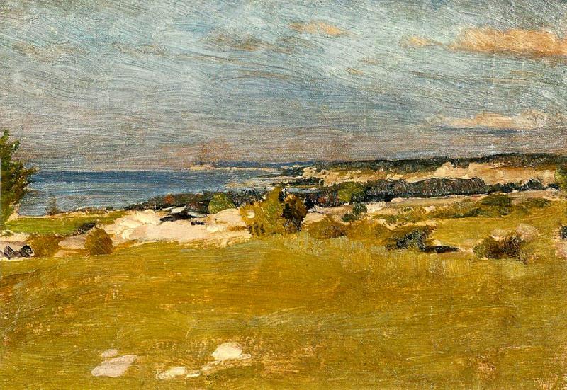 johan krouthen gotlansk strand, Norge oil painting art